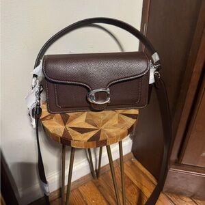 Tabby 20 Pebbled Leather Shoulder Bag